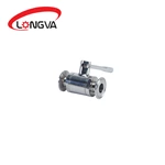 Sanitary Stainless Steel Straight Through Ball Valve