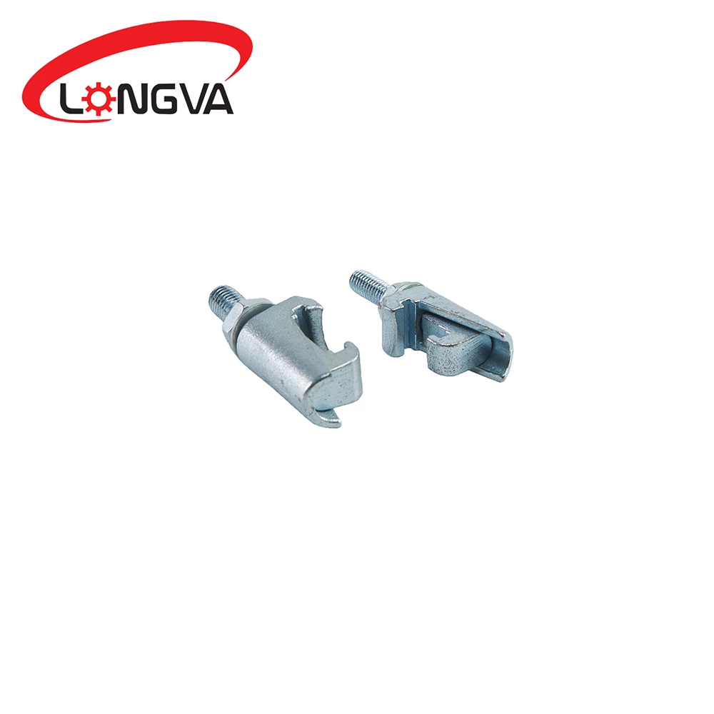 Electrogalvanized & Electroplated Nickel vacuum C-type clamp