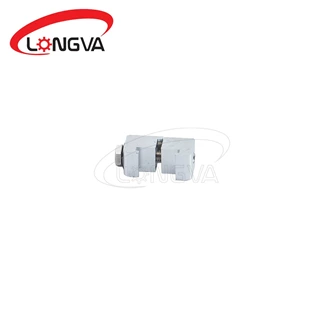 Vacuum aluminum C clamp