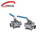 Sanitary Three-Piece Clamp＆Welding Ball Valve