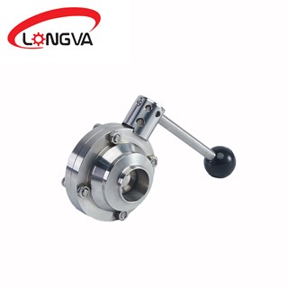Sanitary Stainless Steel Butterfly type Ball Valve