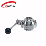 Sanitary Stainless Steel Butterfly type Ball Valve