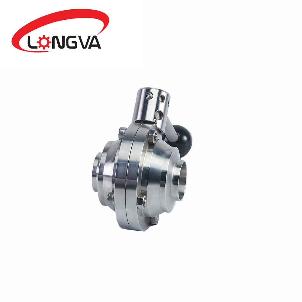 Sanitary Stainless Steel Butterfly type Ball Valve