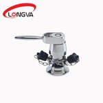 Зажимной асептический пробоотборный клапан