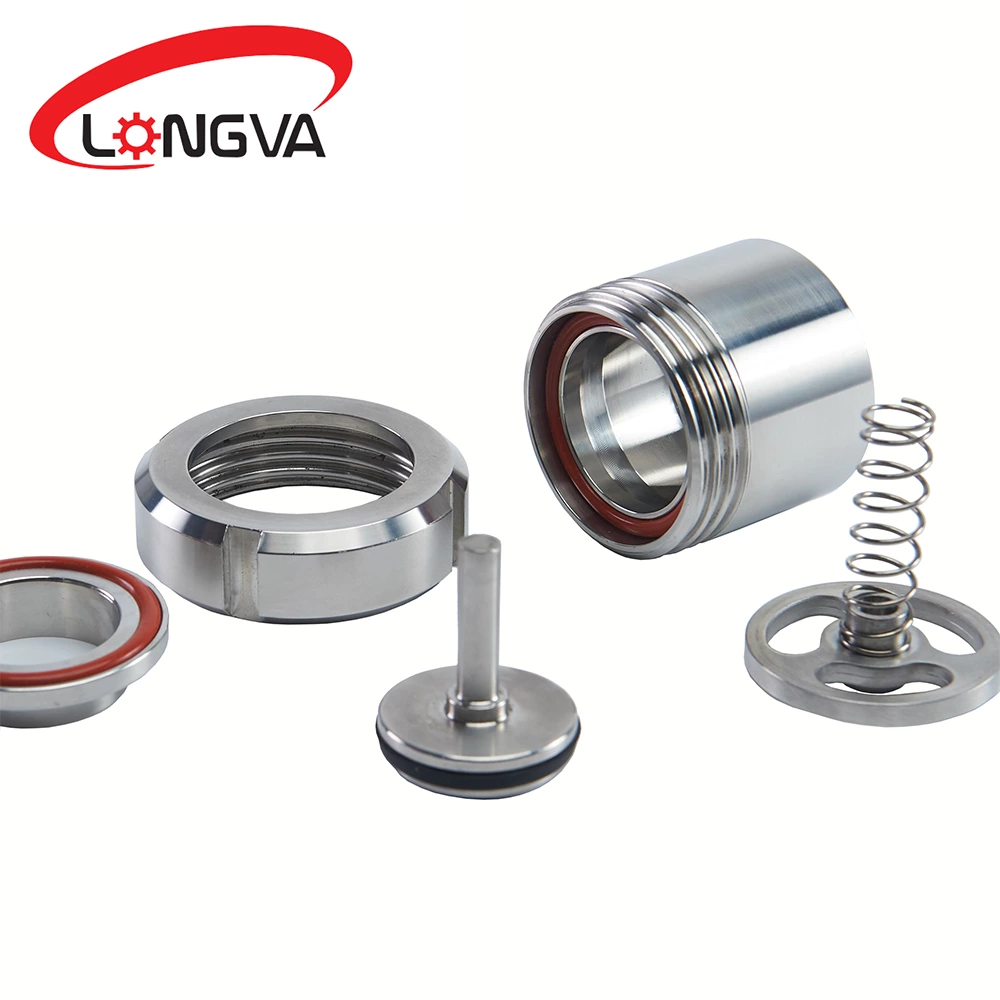 Sanitary union type welded check valve