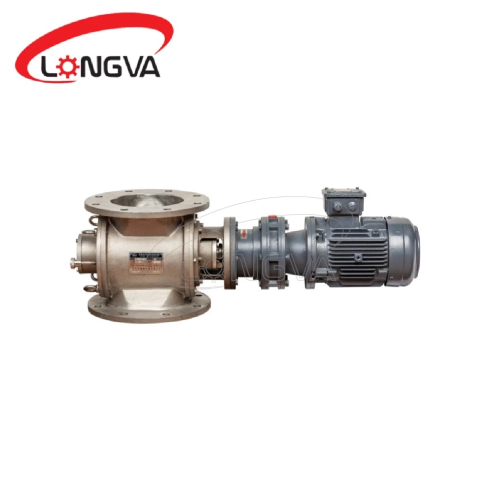 Airlock rotary valve