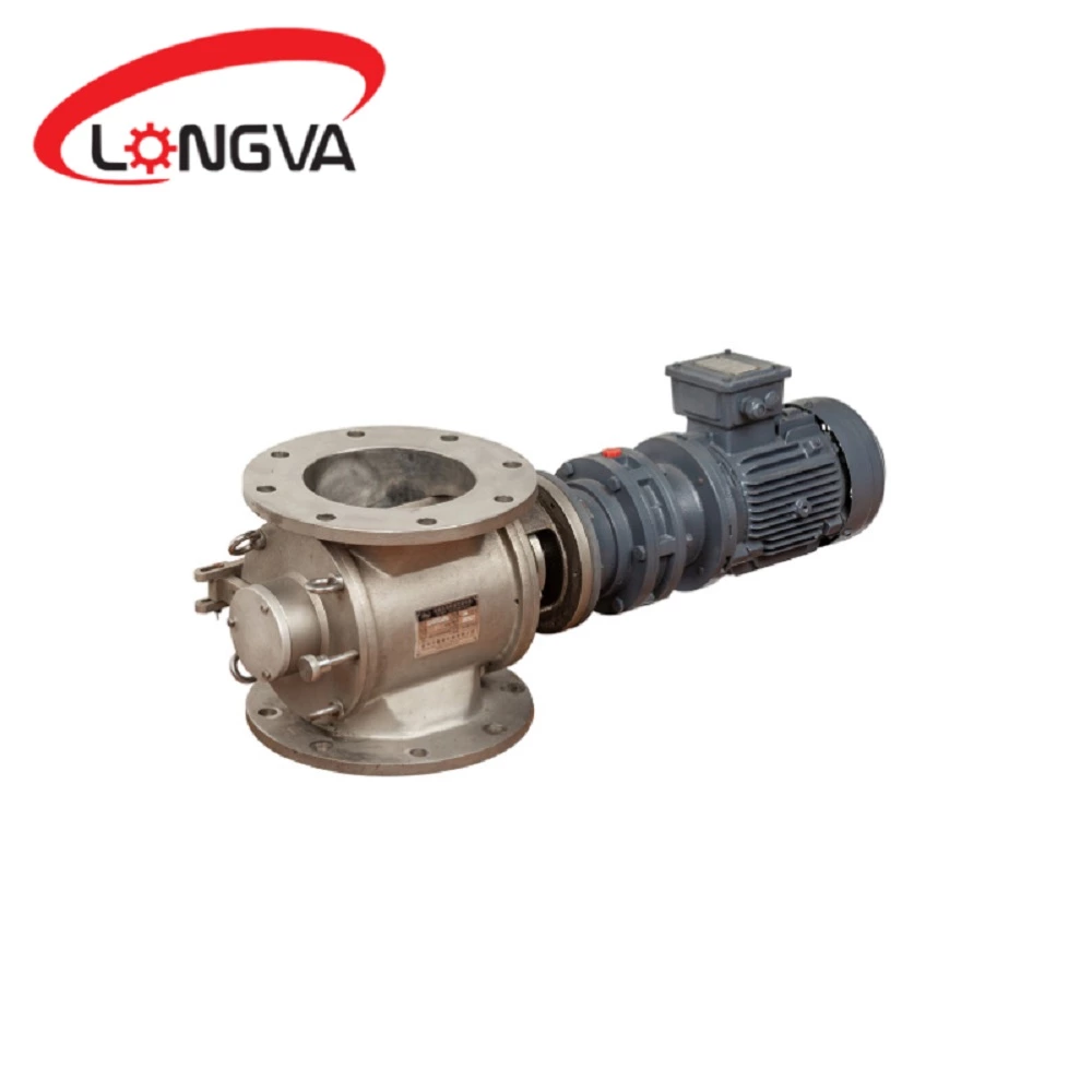 Airlock rotary valve
