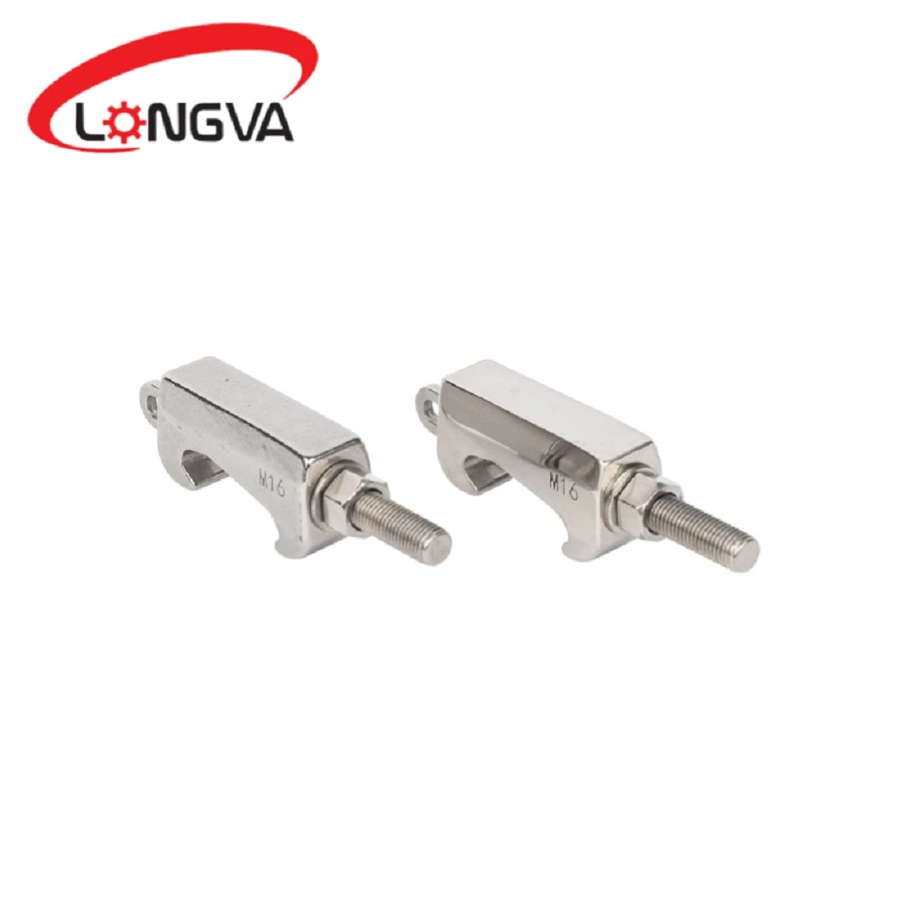 Electrogalvanized & Electroplated Nickel vacuum C-type clamp