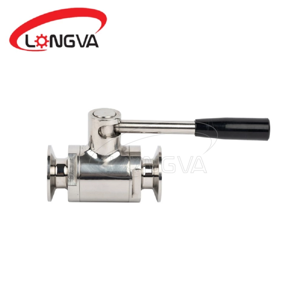 Santiary Stainless Steel Direct Way Ball Valve