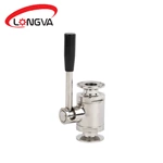 Santiary Stainless Steel Direct Way Ball Valve