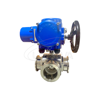 Vacuum 3 Way Ball Valve