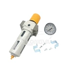 Air purification filter with a gearbox