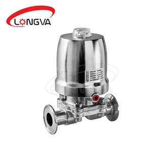 Pneumatic Diaphragm Valve Clamp End