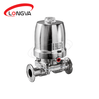 Pneumatic Diaphragm Valve Clamp End