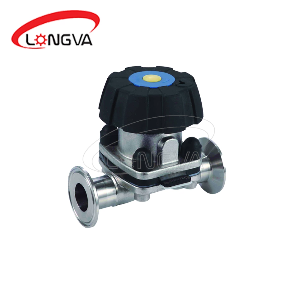 Manual Diaphragm Valve Clamp End