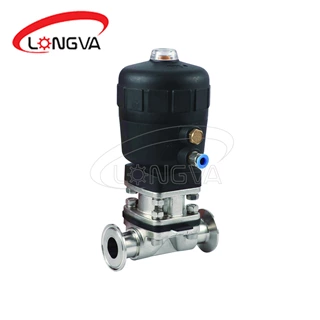 Sanitary Pneumatic Tri Clamp/Welded  Diaphragm Valve