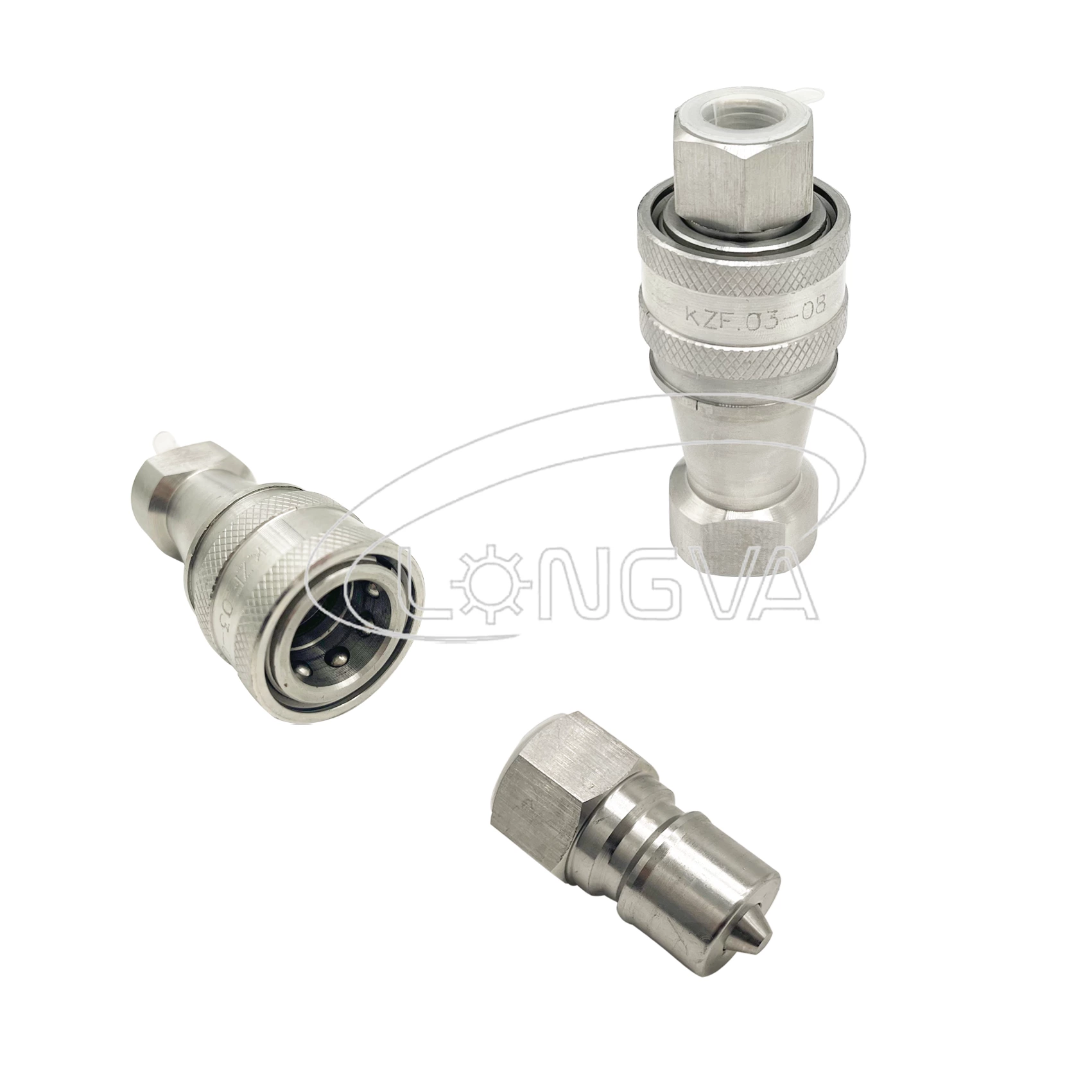 Stainless Steel Quick Hydraulic Release Coupling