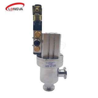 Stainless Steel Vacuum Kf Angle Valve