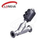Angle Seat Valve Clamp End