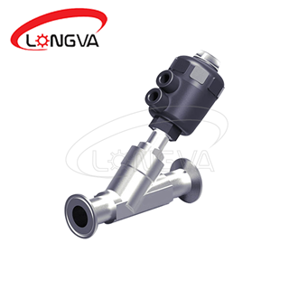 Angle Seat Valve Clamp End