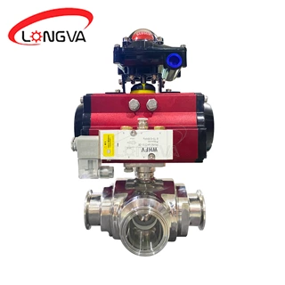 Pneumatic Insulated Ball Valve with Positioner