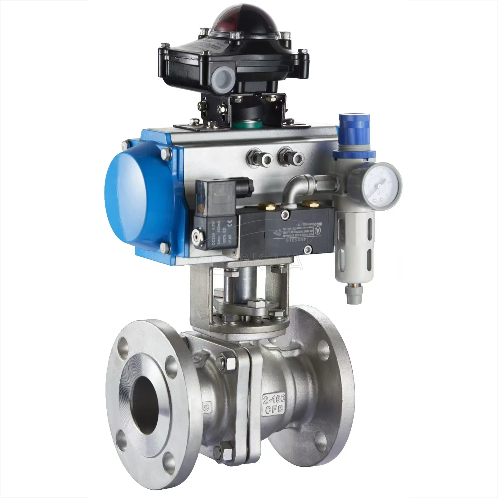 Pneumatic Flanged Ball Valve