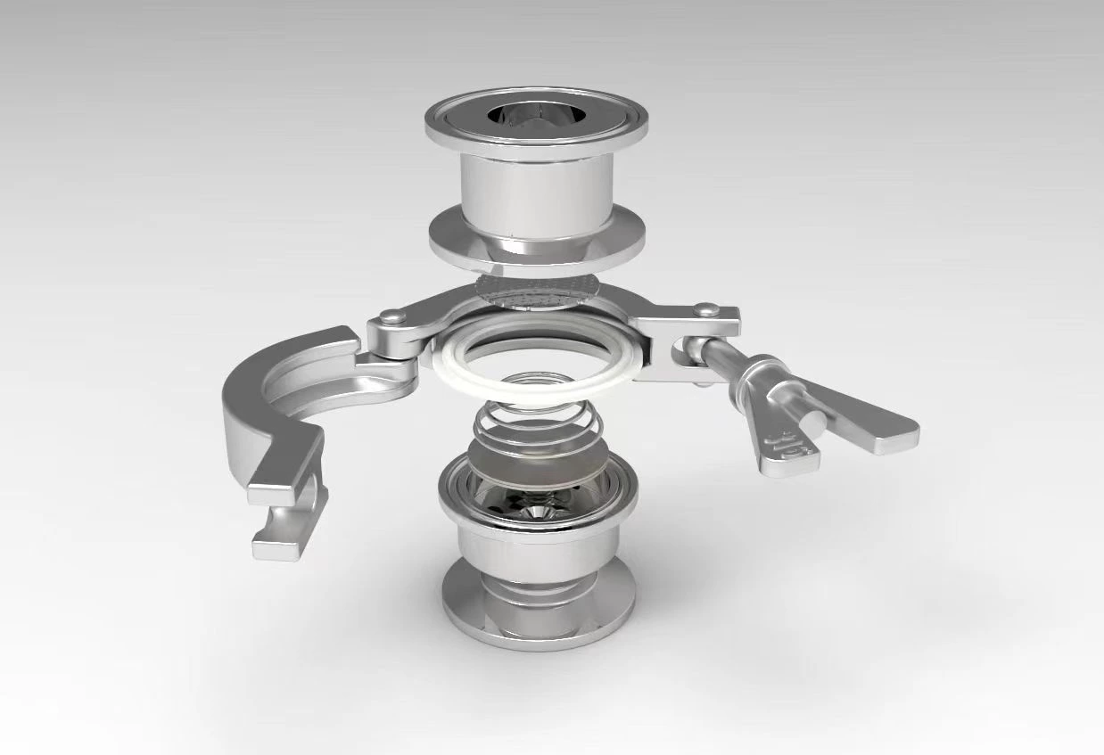 Sanitary Stainless Steel Triclamp Thermostatic Steam Traps