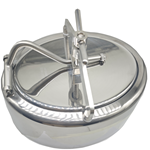 椭圆形内开人孔