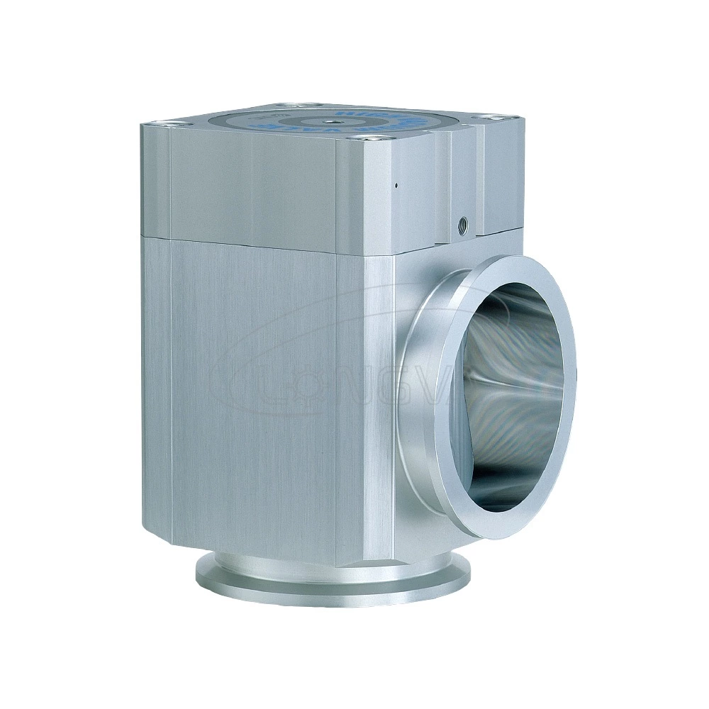 High Vacuum Aluminum Angle  Valve