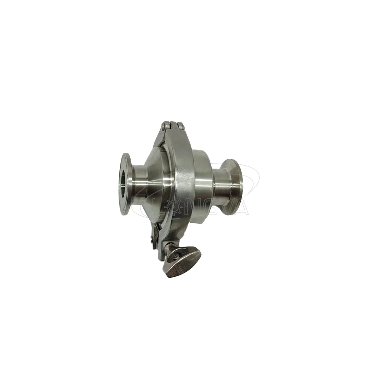 Sanitary Check Valve with Guide Rail