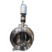 Sanitary Tank Bottom Discharge Butterfly Valve