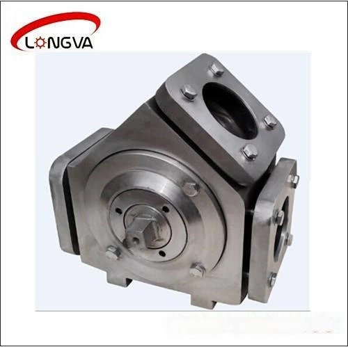 Sanitary Stainless Steel Plug Diverter Valve