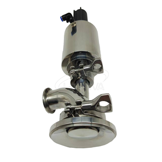 Elbow Type Pneumatic Tank Bottom Valve