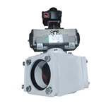 Pneumatic  Plug Diverter  Two Way Valve