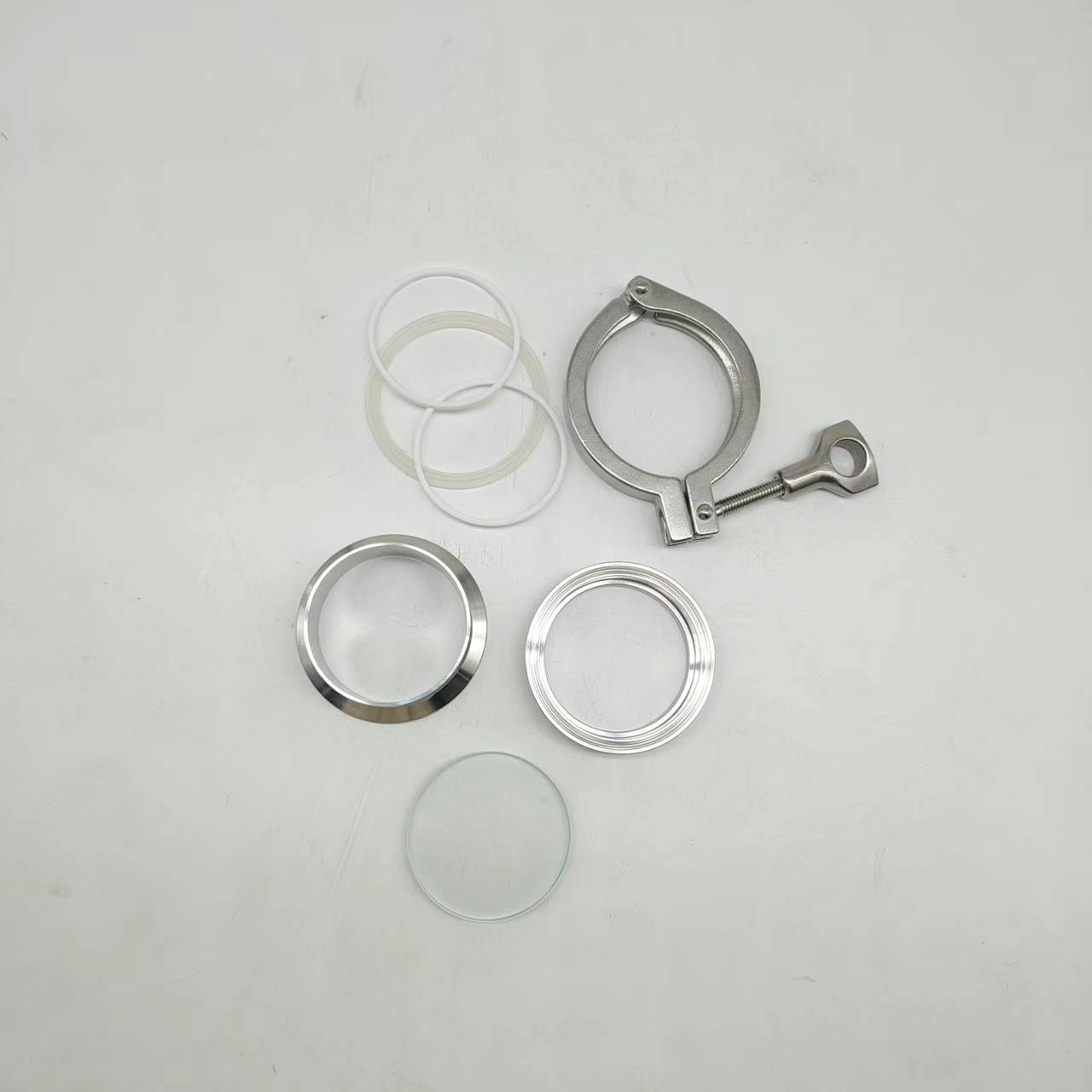 Clamped Sight Glass