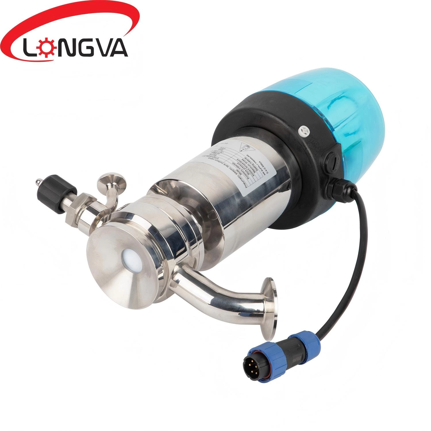 Pneumatic Sseptic Tank Bottom Valve