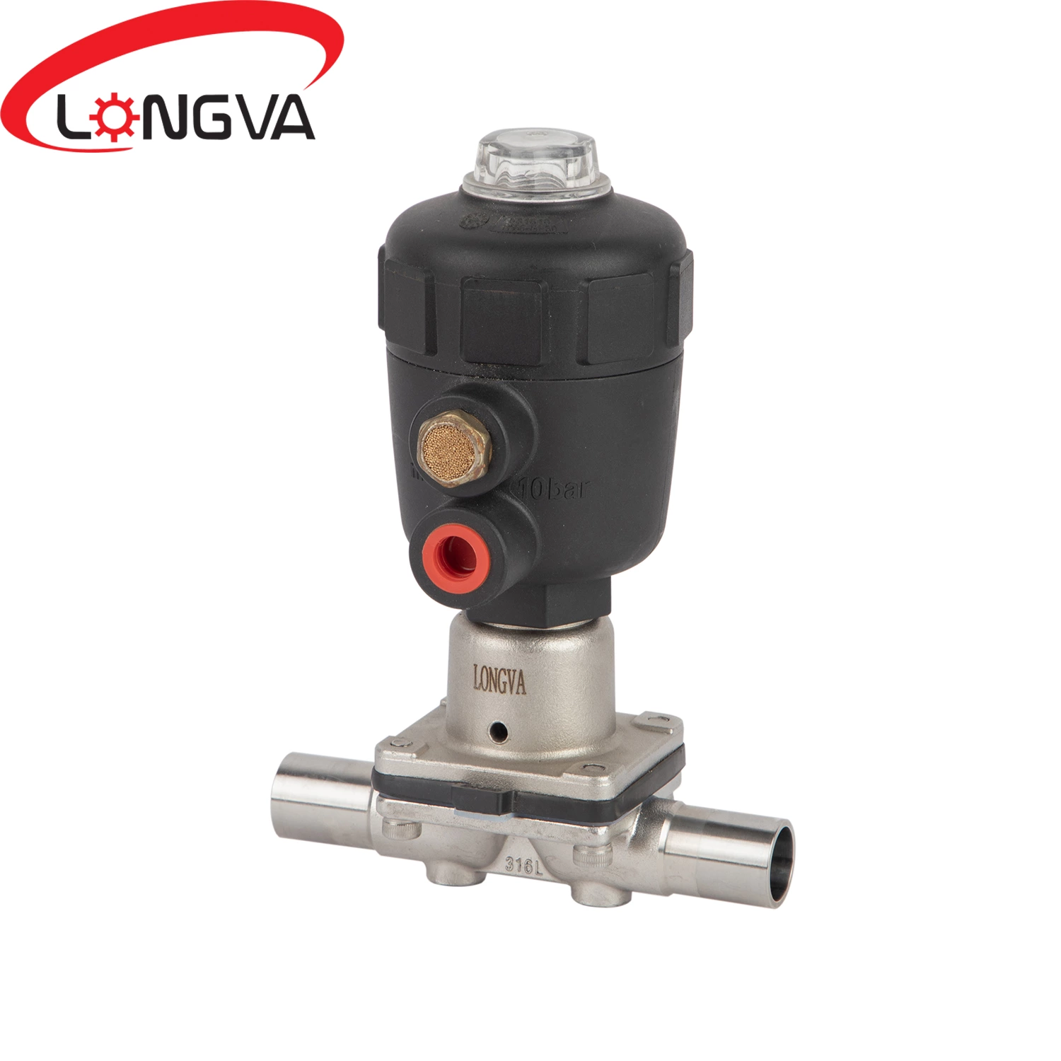 Sanitary Pneumatic Tri Clamp/Welded  Diaphragm Valve
