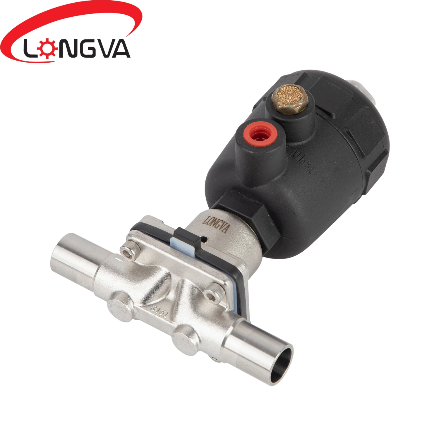 Sanitary Pneumatic Tri Clamp/Welded  Diaphragm Valve