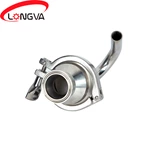 Float ball type exhaust valve