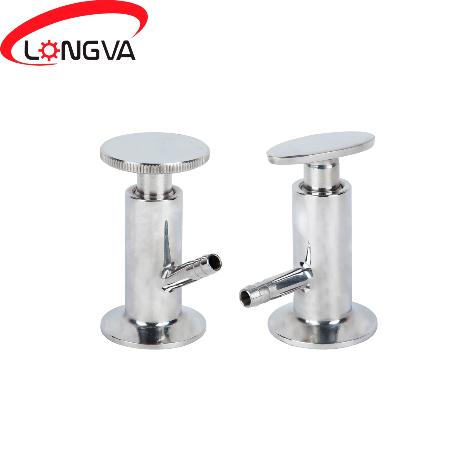 Clamped sampling Valve with Stainless Steel Handwheel