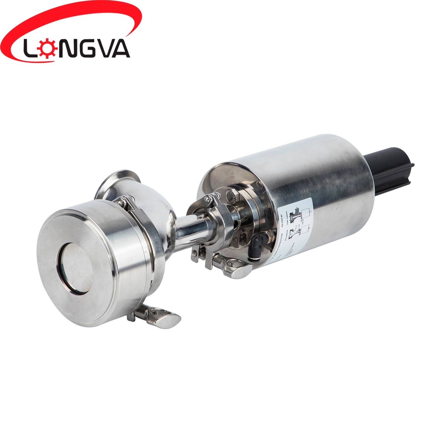 Elbow Type Pneumatic Tank Bottom Valve