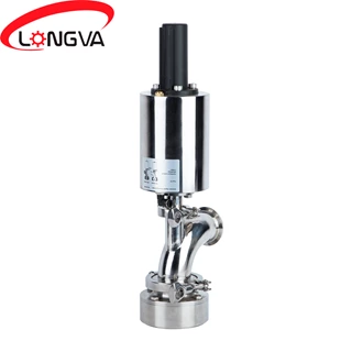 Elbow Type Pneumatic Tank Bottom Valve