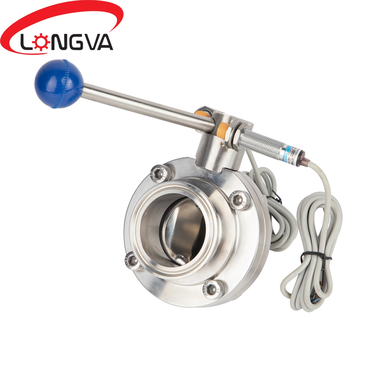 Sanitary Butterfly Valve with Proximity Switch