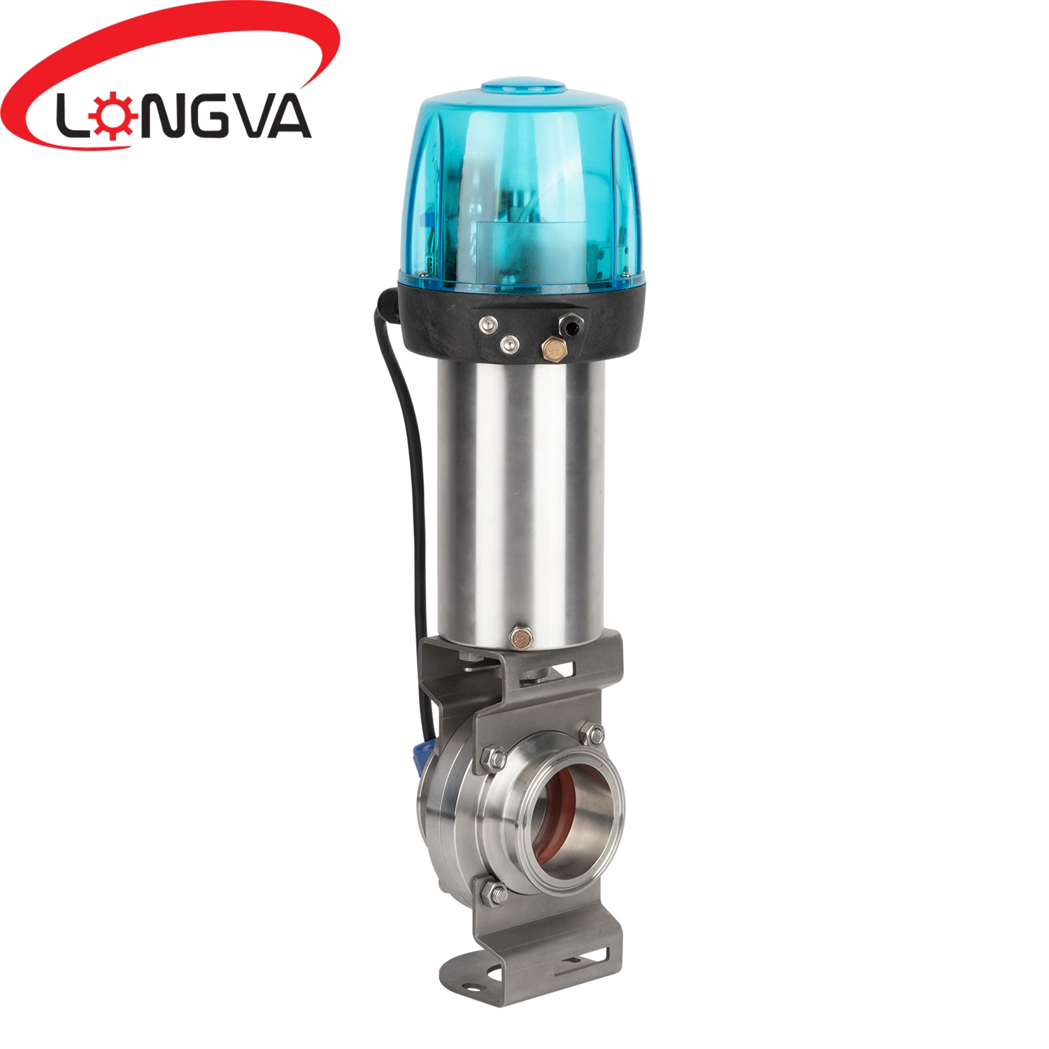 Pneumatic Butterfly Valve with Intelligent Actuator
