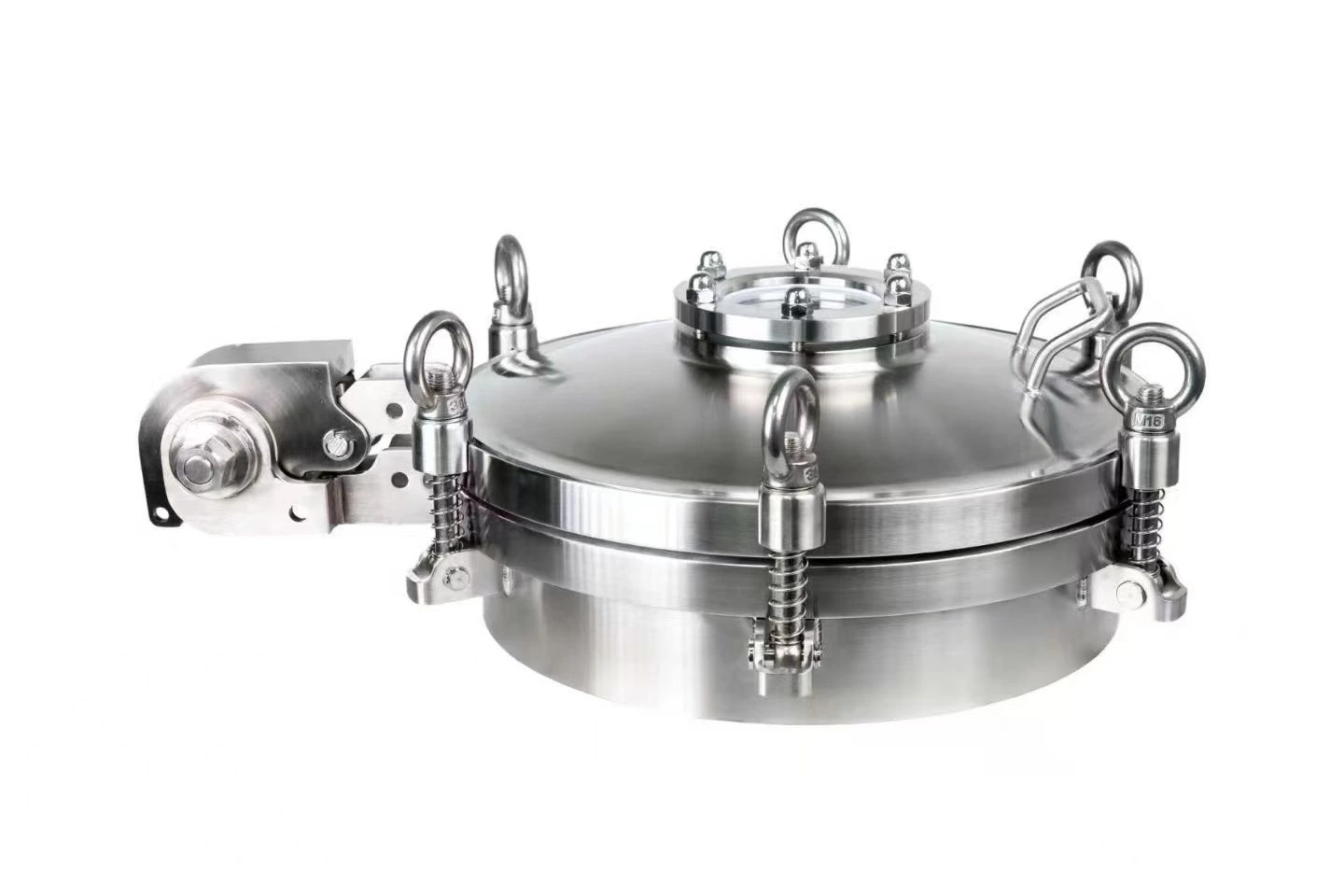 Pressure  Round Manhole with Flange Sight Glass