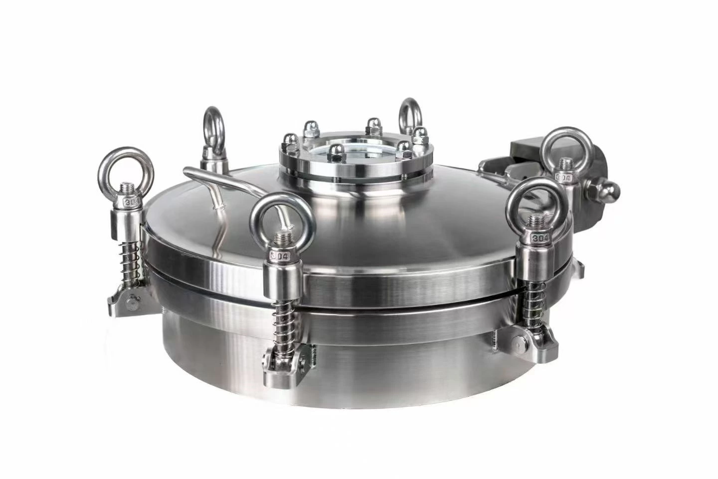 Pressure  Round Manhole with Flange Sight Glass