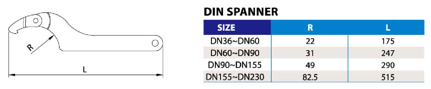 Stainless Steel Spanner